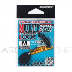 DECOY Multi sinker lock L-12 S / 4-12lb