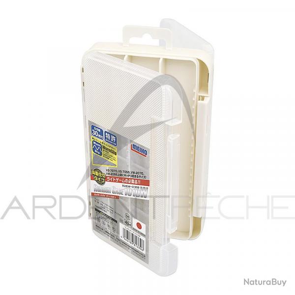 Boite rversible MEIHO Run gun case 1010 W White