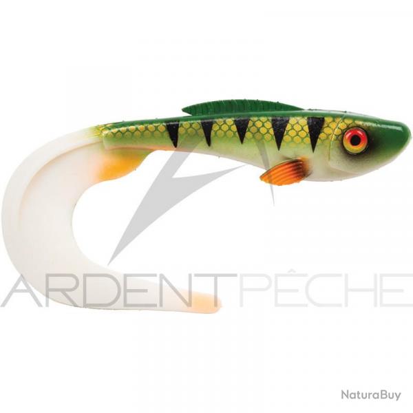 Leurre souple ABU GARCIA Beast curl tail 17cm Redfin perch