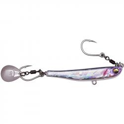 Jig MEGABASS Makippa sawara tune 40g UV Crash silver