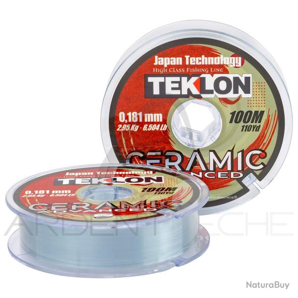Fils nylon TEKLON Ceramic advanced 100m  0.287mm