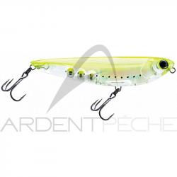 Poisson nageur YO ZURI 3D Inshore pencil 100 F GHCS Chartreuse