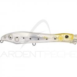 Leurre de surface XORUS Popchinko 140 Ghost white iwashi