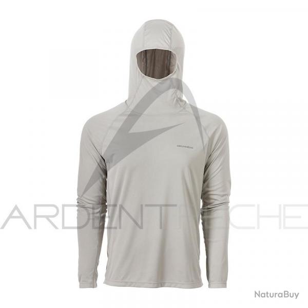 Tee shirt  capuche GRUNDENS Solstrale hoodie metal