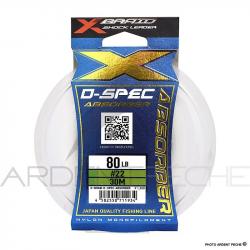 Fils nylon XBRAID D Spec absorber 30m #22 80lb