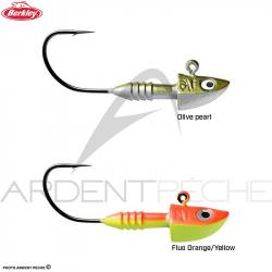 Tête plombée BERKLEY Powerjig all round 4.7g Fluo Orange/Yellow