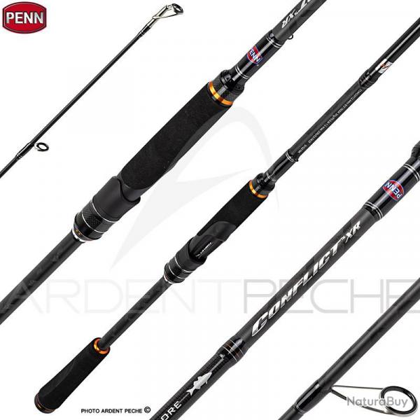 Canne spinning PENN Conflict XR Inshore 721 + 1 MH