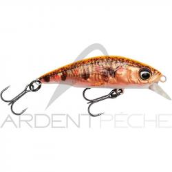 Poisson nageur SAVAGE GEAR 3D Stickleback twitch 5.5cm Fluo orange copper