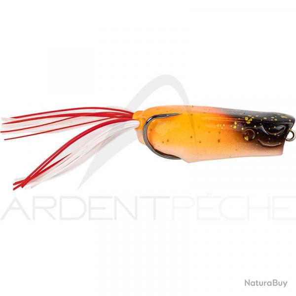 Leurre souple POWERLINE Frog pop 6cm Orange