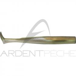 Leurre souple FIIISH Crazy paddle tail corps 120 Khaki - CPT1445