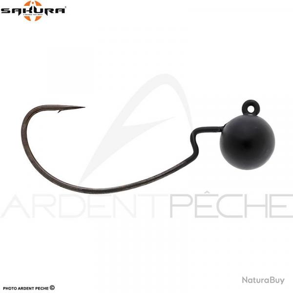 Tte plombe SAKURA Tungsten offset jighead 2.7g