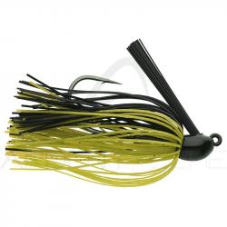 Rubber jig SAKURA Tungsten swim jig 10.6g GPB Green pumpkin black