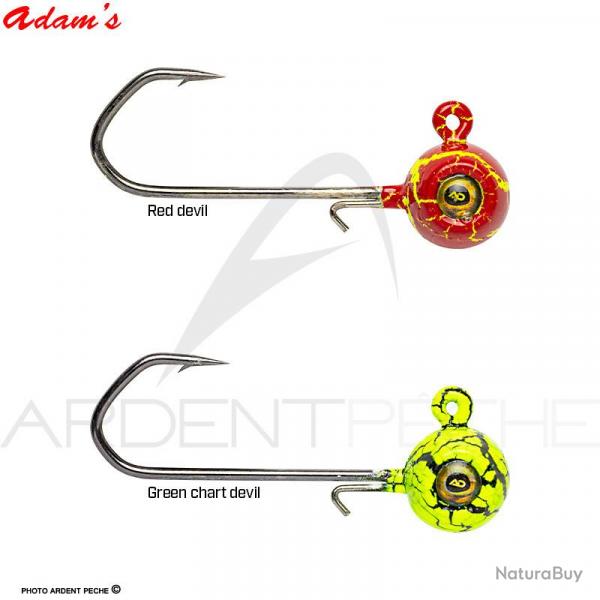 Tte plombe ADAMS Football Red devil 10g H2/0