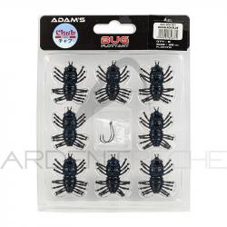 Leurre souple ADAMS Bug Black blue
