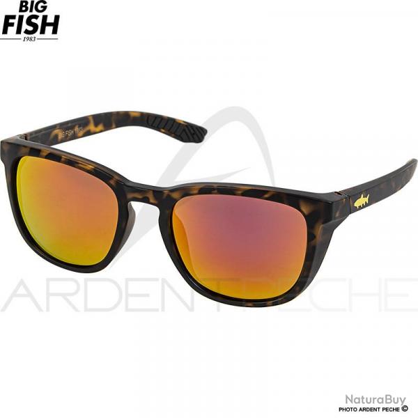 Lunettes polarisantes BIG FISH 1983 Wisp trout pink red iridium Brown turtle dark
