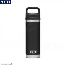 Bouteille isotherme YETI Rambler bottle 18 bouchon chug Navy