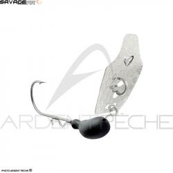 Tête plombée à palette SAVAGE GEAR Crazy blade jig head 9g
