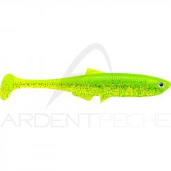 Leurre souple LMAB Kofi bleak shad 12cm Lime chart