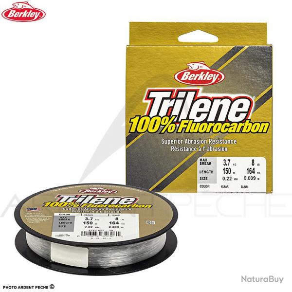 Fils fluorocarbone BERKLEY New Trilene clear 150m  0.20mm