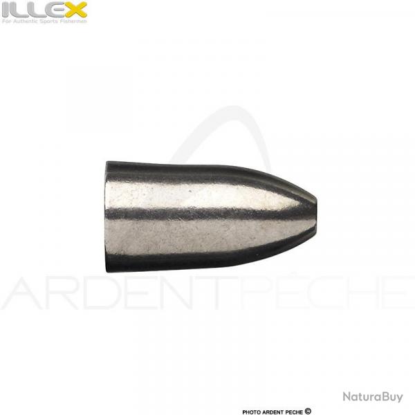 Plombs carolina ILLEX Bullet tungsten weights 5.3g