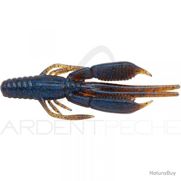 Leurre souple RAID JAPAN Battle hog 2.6 020 Dark cinnamon/Blue flake