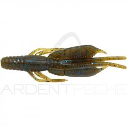 Leurre souple RAID JAPAN Battle hog 2.6 006 Green pumpkin/Blue flake