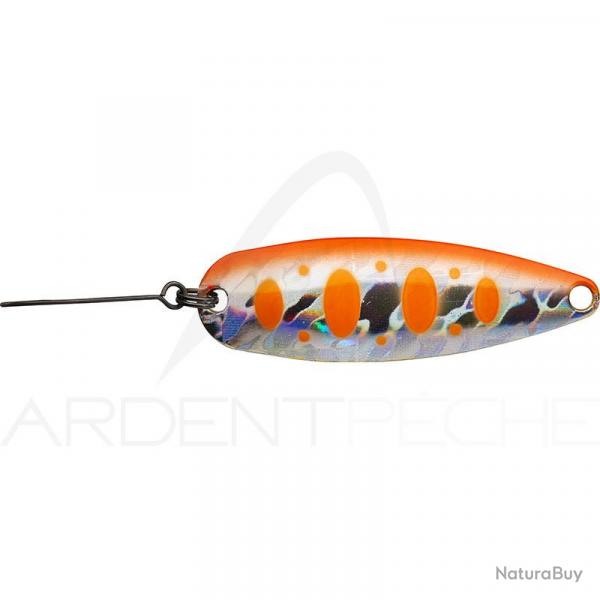 Cuiller ondulante ILLEX Native spoon 9g Orange red gold yamame