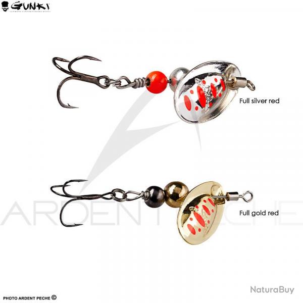 Cuiller GUNKI Dots spotted 2H Full silver red