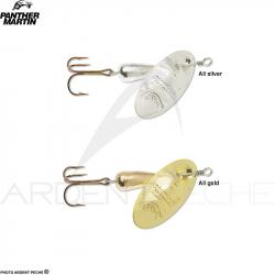 Cuiller tournante PANTHER MARTIN Classic patterns PM 2 All gold