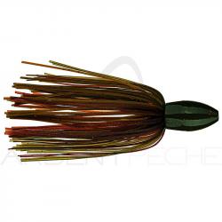 Plomb balle STRIKE KING Tour grade tungsten slither rig 28g Green pumpkin