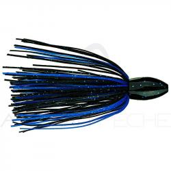 Plomb balle STRIKE KING Tour grade tungsten slither rig 14g Black blue flake