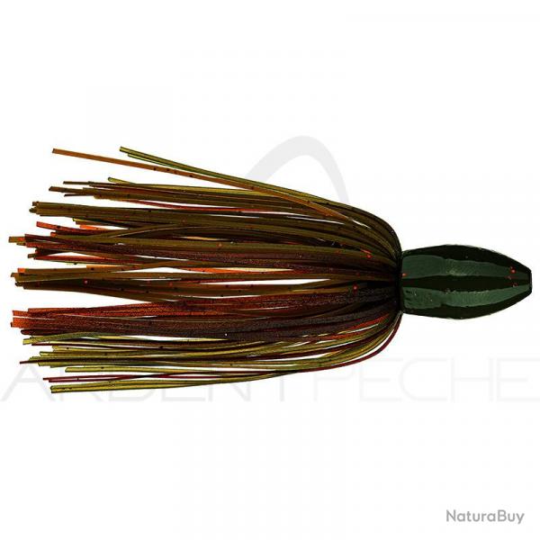 Plomb balle STRIKE KING Tour grade tungsten slither rig 14g Green pumpkin