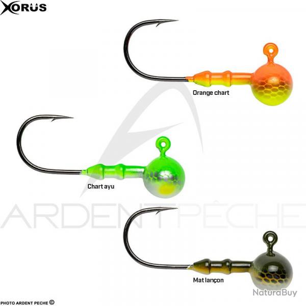 Tête plombée XORUS Ultimate football Orange chart 12g H3/0