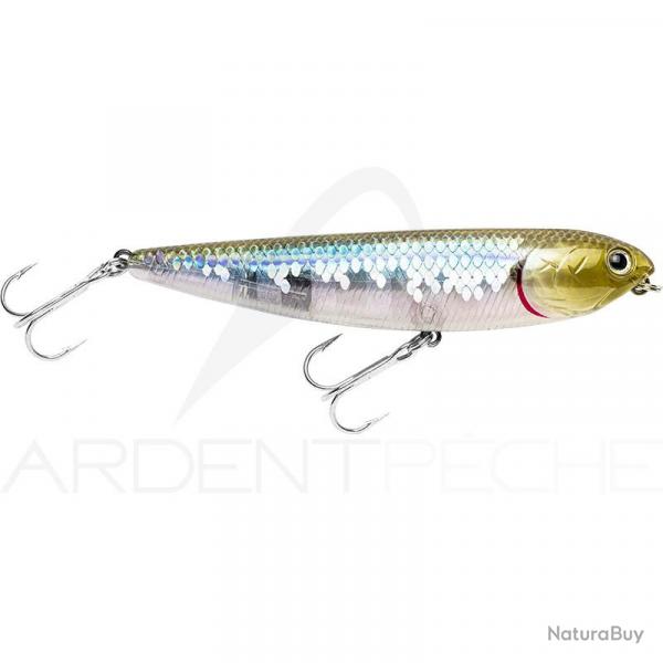 Poisson nageur LUCKY CRAFT Sammy 100 SW Zebra MS Ghost minnow