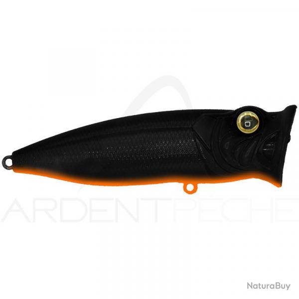 Leurre de surface STRIKE PRO Pike pop 90 MN12 Black orange mat
