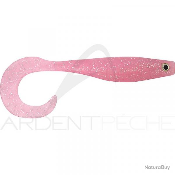 Leurre souple HYPERLASTICS Curlyminn topwater 6 UV Pink