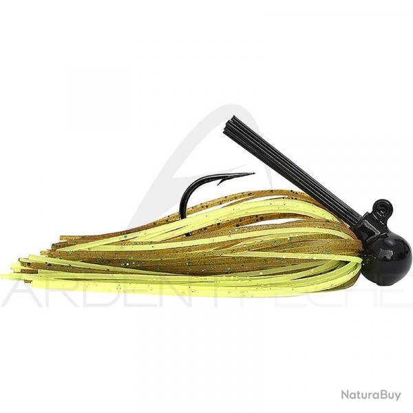 Rubber jig XORUS Ulti rubber jig 17g Chartreuse pumpkin