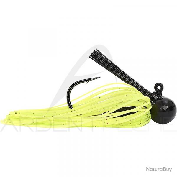 Rubber jig XORUS Ulti rubber jig 21g Chartreuse pepper