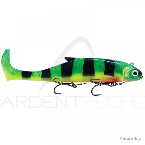 Leurre souple FIIISH Blaster shad 200 Fire tiger UV