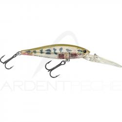 Poisson nageur LUCKY CRAFT B Freeze pointer 65 XD Ghost vairon