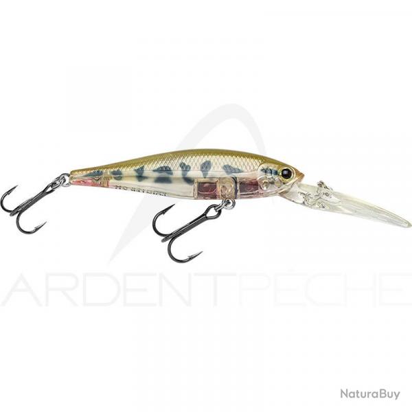 Poisson nageur LUCKY CRAFT B Freeze pointer 65 XD Ghost vairon