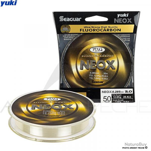 Fils fluorocarbone YUKI SEAGUAR Neox 50m  0.059mm