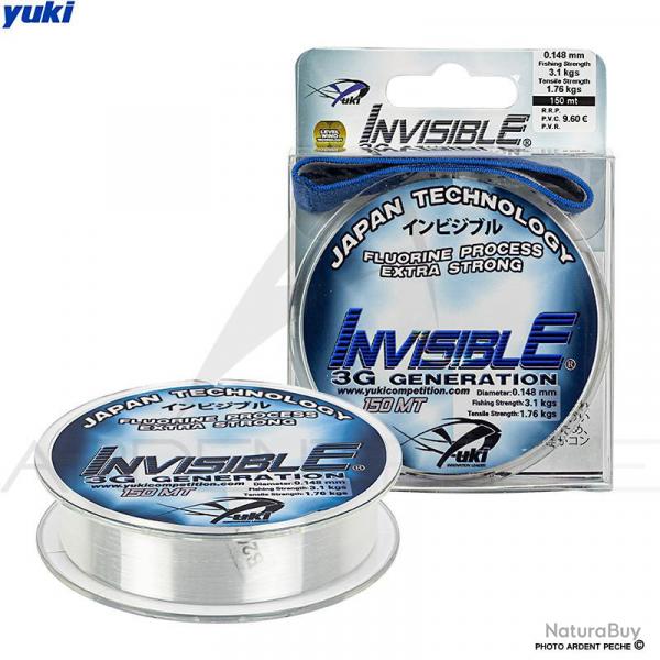 Fil nylon YUKI Invisible 3G generation 150m  0.16mm