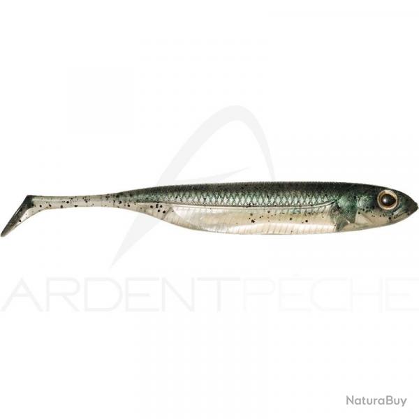 Leurre souple FISH ARROW Flash-J Shad 4 neon green silver