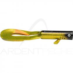 Leurre souple LMAB Drunk dancer 23cm Orange gold