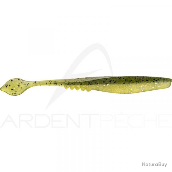 Leurre souple REINS Flat jerk 4 B16 Dos vert