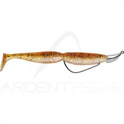 Leurre souple MEGABASS Super spindle worm 4 VM monté VJ36 5g H2/0 x1 Tinsel brown