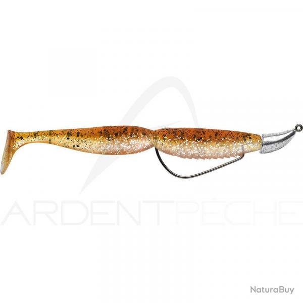 Leurre souple MEGABASS Super spindle worm 4 VM mont VJ36 5g H2/0 x1 Tinsel brown