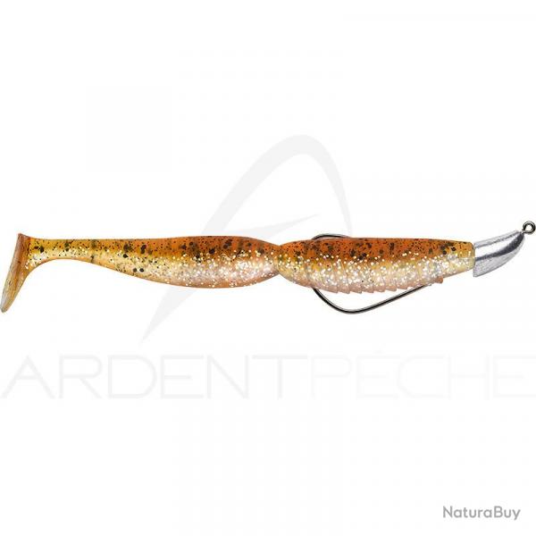 Leurre souple MEGABASS Super spindle worm 5 VM mont VJ36 11g H3/0 x1 Tinsel brown