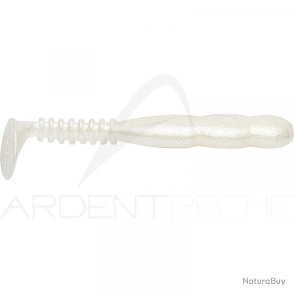 Leurre souple REINS Fat rockvibe shad 8 014 Pearl white